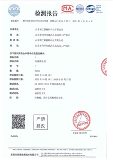 檢測報告